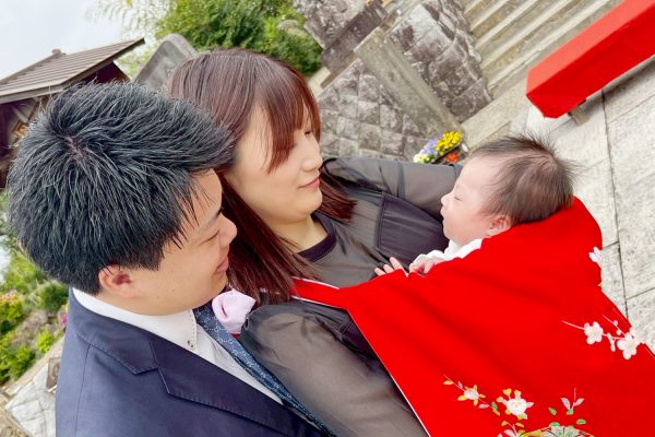 初宮詣（お宮参り）