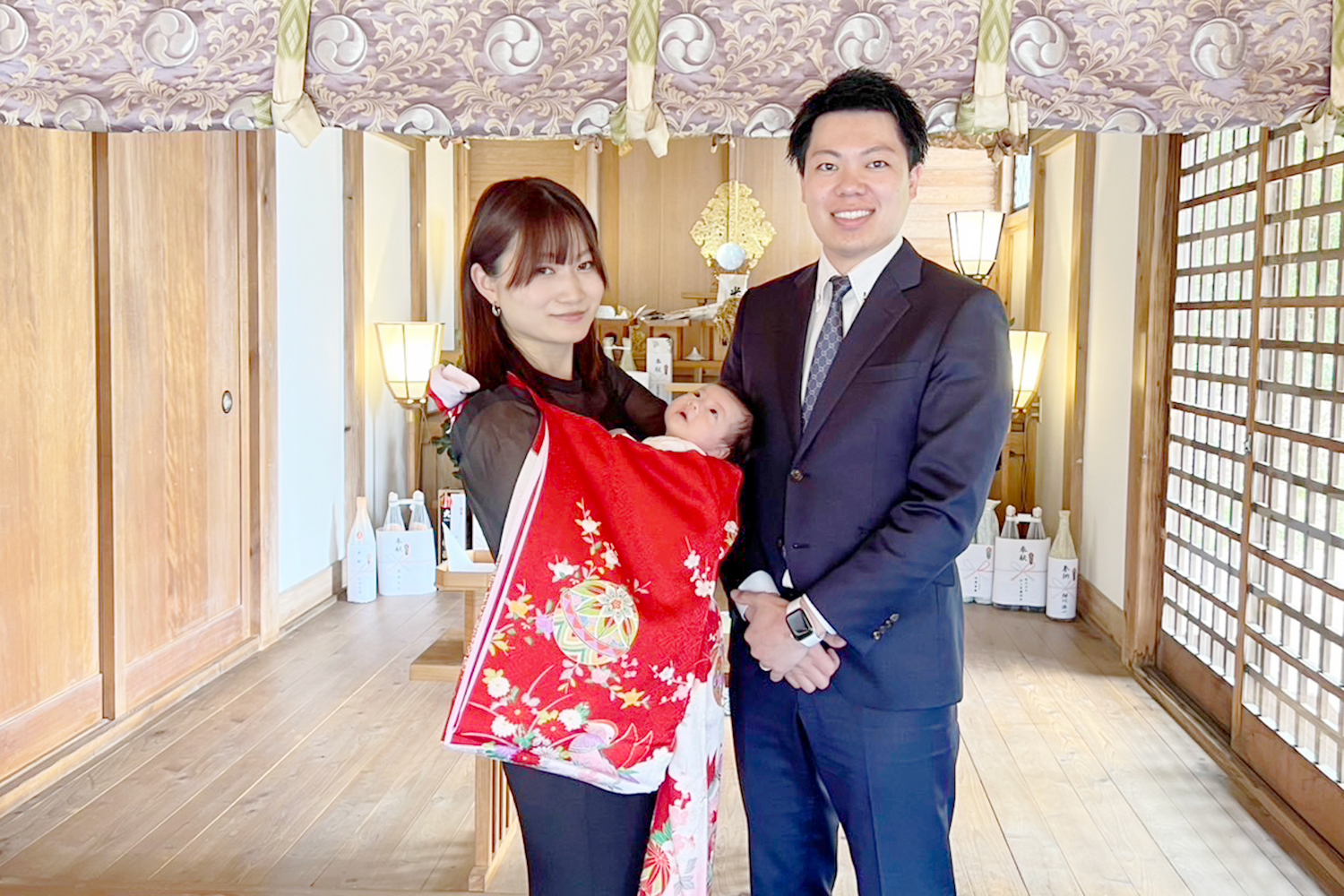 初宮詣（お宮参り）