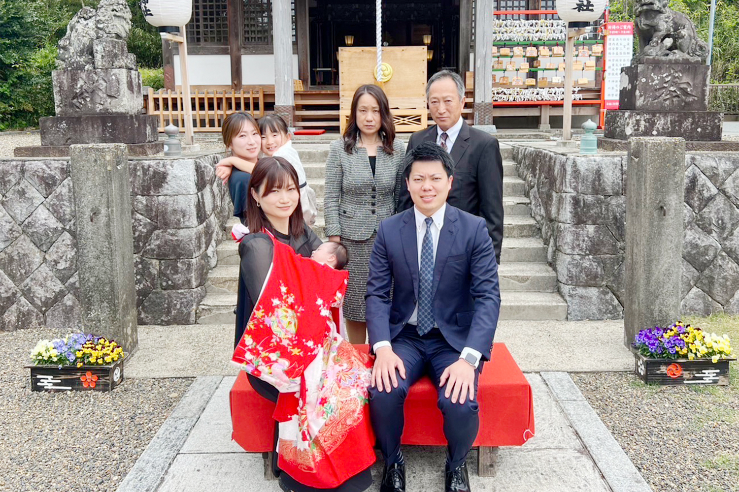 初宮詣（お宮参り）