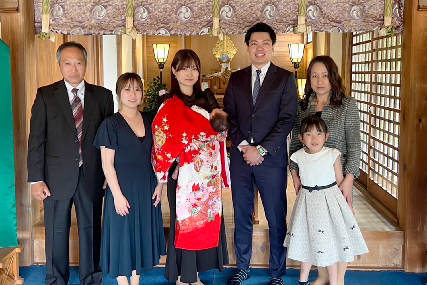 初宮詣（お宮参り）