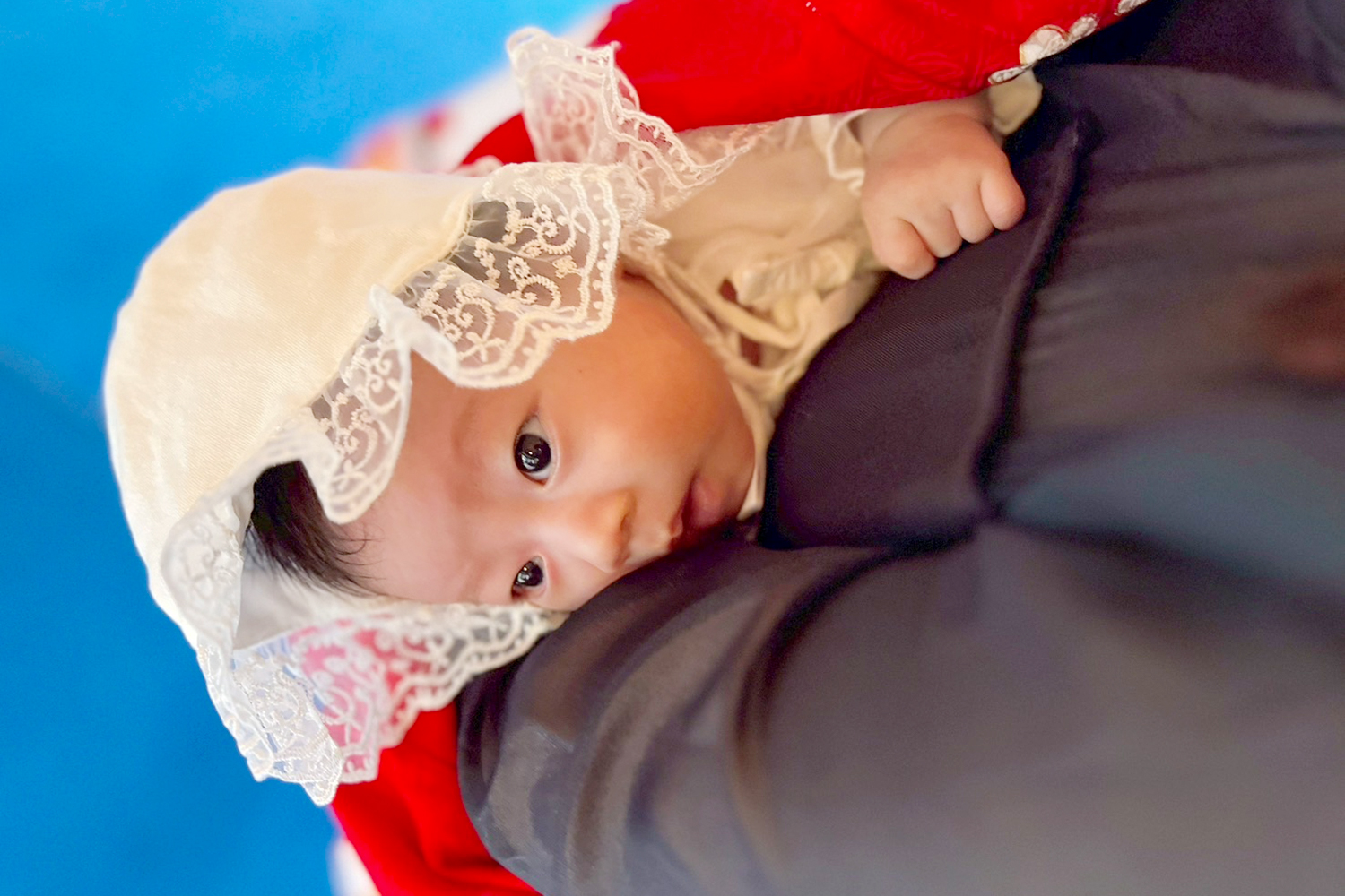 初宮詣（お宮参り）